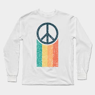 Retro Peace Long Sleeve T-Shirt